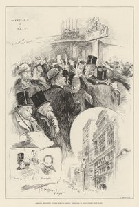 Special Artist, Sketches in Wall Street, New York, vieraili Amerikassa uudelleen